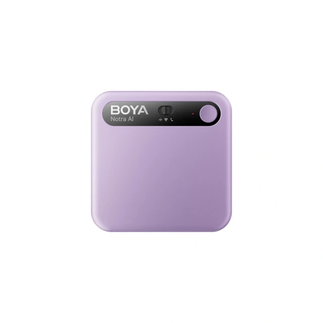 Диктофон BOYA Notra з транскрипцією AI Purple (6977490712369)
