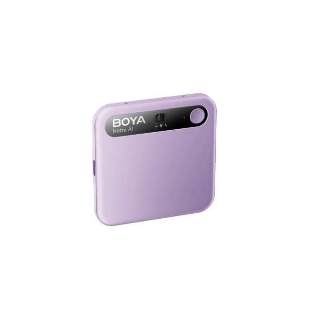 Диктофон BOYA Notra з транскрипцією AI Purple (6977490712369)