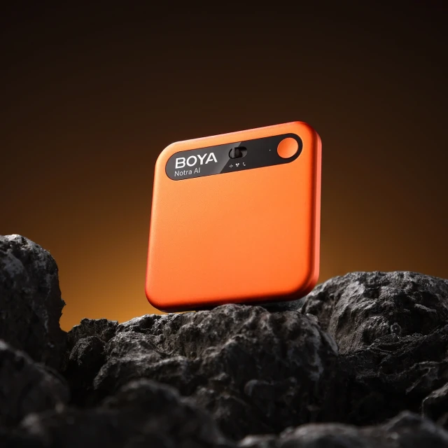 Диктофон BOYA Notra з транскрипцією AI Orange