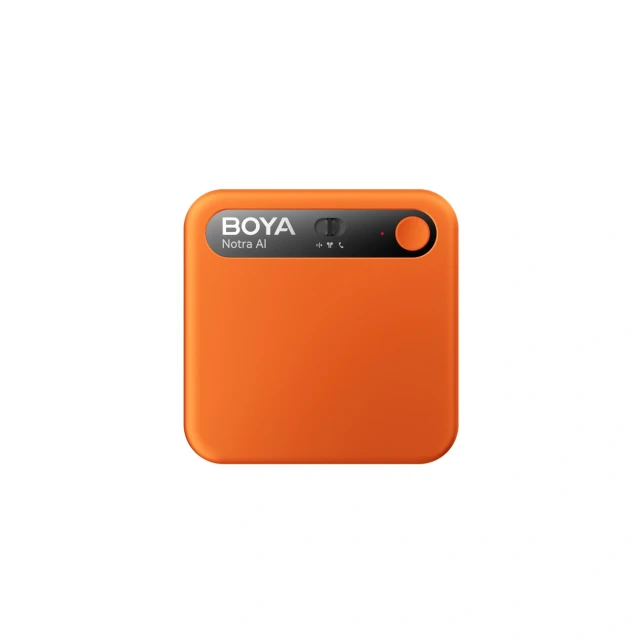 Диктофон BOYA Notra з транскрипцією AI Orange