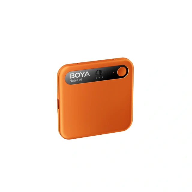 Диктофон BOYA Notra з транскрипцією AI Orange