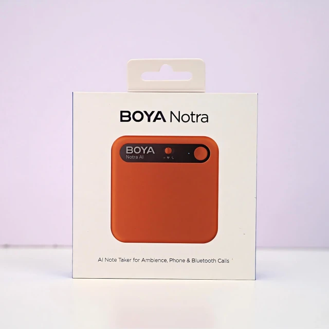 Диктофон BOYA Notra з транскрипцією AI Orange