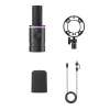 Мікрофон динамічний гейміцький BOYA CastMic S60 дротовий USB XLR Black