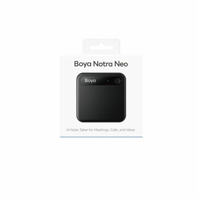 Диктофон BOYA Notra Neo AI Black (6977490713663)