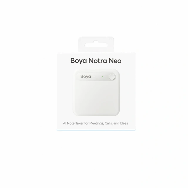 Диктофон BOYA Notra Neo AI White (6977490713670)
