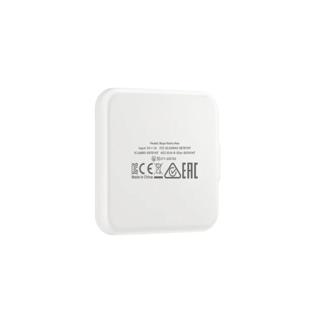 Диктофон BOYA Notra Neo AI White (6977490713670)