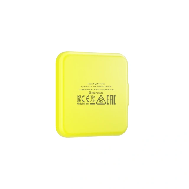 Диктофон BOYA Notra Neo AI Yellow (6977490713694)