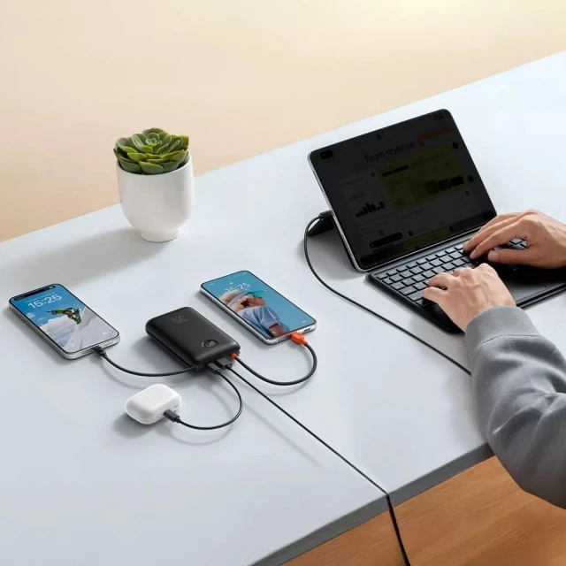 Powerbank Veger K2 20000 mAh PD QC 35W Black (6977525750120)