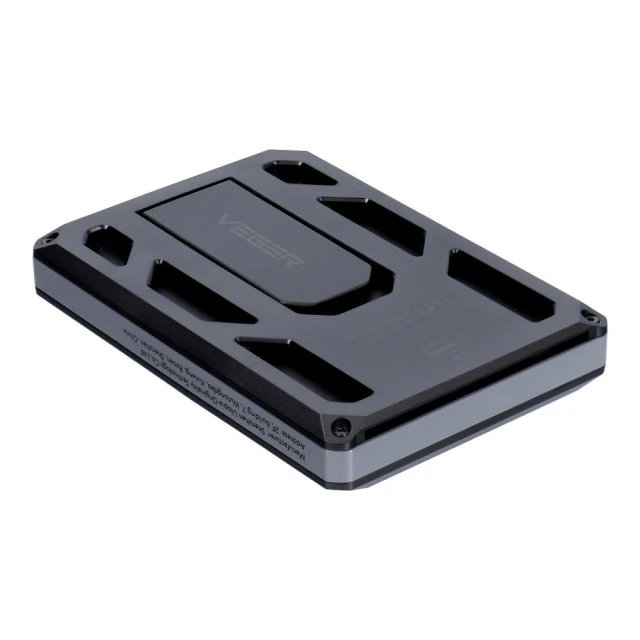 Powerbank Veger Wallet Tracker MFi PD 20W 5000 mAh Black (6977525750342)