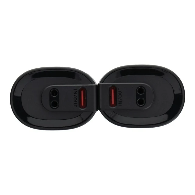 Powerbank Veger 2.4A 2 x 5000 mAh з підігрівом для рук Black Silver (2 pack) (6977525751363)