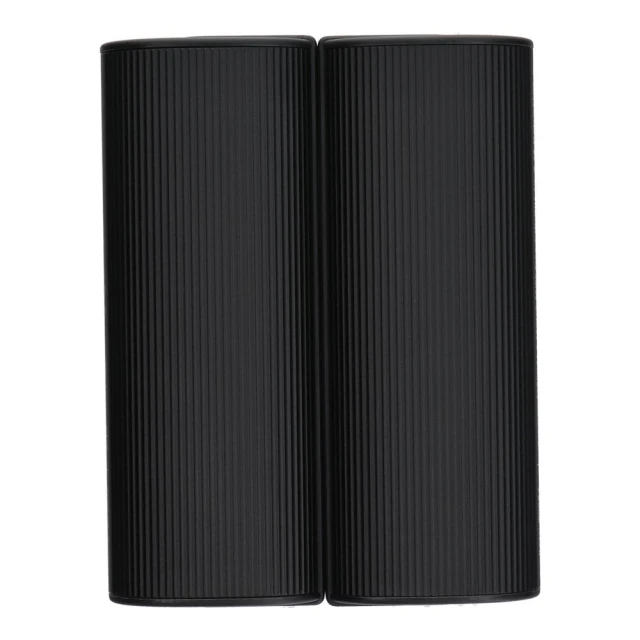 Powerbank Veger 2.4A 2 x 5000 mAh з підігрівом для рук Black Silver (2 pack) (6977525751363)