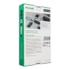 Powerbank Charmast W1148 10000 mAh з вбудованими кабелями USB A/USB C/Lightning/Micro USB Black (6977525751844)