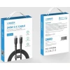 Кабель USB-C to USB-C Veger PD 5A 240W 1.5m CC03 Black (6977525752599)