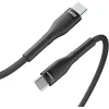 Кабель USB-C to USB-C Veger PD 5A 240W 1.5m CC03 Black (6977525752599)