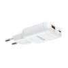 Зарядний пристрій Veger TR121 USB A + USB C PD 45W + кабель USB C to C 100W White (6977525753213)