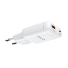 Зарядний пристрій Veger TR121 USB A + USB C PD 45W + кабель USB C to C 100W White (6977525753213)