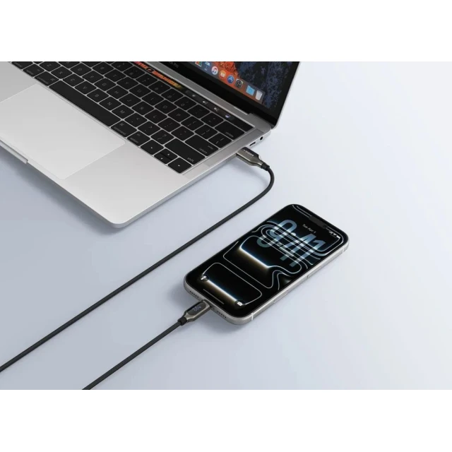 Кабель Veger USB-C to USB-C PD 5A 240W 1.5 м Black (5903396439964)