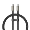 Кабель Veger USB-C to USB-C PD 5A 240W 1.5 м Black (5903396439964)