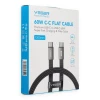 Кабель Veger CC06-MTB USB-C to USB-C PD 3A 60W 1.2m Black (6977525753541)