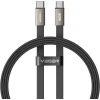 Кабель Veger CC06-MTB USB-C to USB-C PD 3A 60W 1.2m Black (6977525753541)