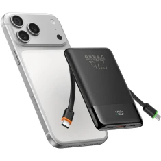 Зарядний пристрій бездротовий Veger 3в1 Qi2.2 для Apple Watch Black with MagSafe (6977525753763)
