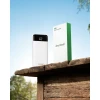 Powerbank Charmast W1148 5V 3A 10000 mAh з вбудованими кабелями USB A | USB C | Lightning | Micro USB White (6977525753831)