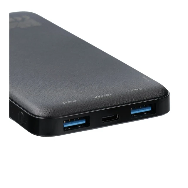 Powerbank Charmast W1056 10000 mAh LCD Black (6977525753862)