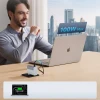 Зарядний пристрій Cuktech AD1003EU 100W GaN 2x USB-C + USB-A з кабелем White (6977556350092)