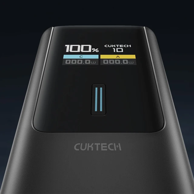 Powerbank Cuktech 150W 10000mAh USB-C USB-A Black (CKPB100PGLBL)