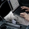 Автозарядка Cuktech CC903P 100 W з дисплеєм та кабелем USB-C 70 см Grey (6977556352232)