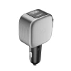 Автозарядка Cuktech CC903P 100 W з дисплеєм та кабелем USB-C 70 см Grey (6977556352232)