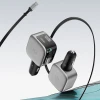 Автозарядка Cuktech CC903P 100 W з дисплеєм та кабелем USB-C 70 см Grey (6977556352232)