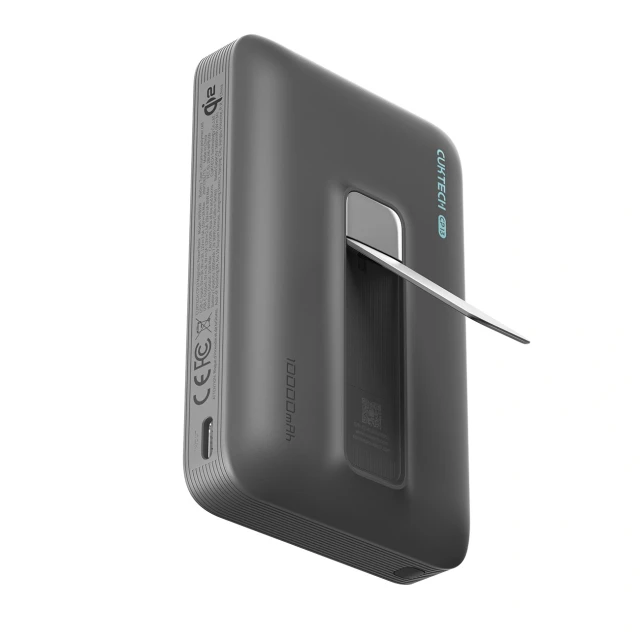 Powerbank Cuktech WPB100 10000 mAh Qi2 30W Black with MagSafe (6977556352614)