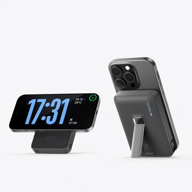 Powerbank Cuktech WPB100 10000 mAh Qi2 30W Black with MagSafe (6977556352614)