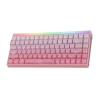 Клавіатура Aula Hero84 HE ігрова механічна Gasket Dragon King switch RGB Pink-Gradient (6978080504272)