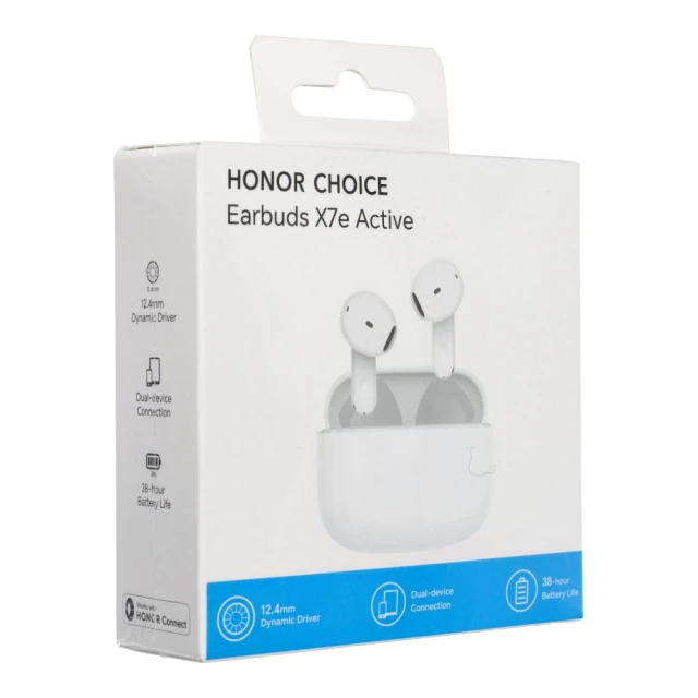 Навушники бездротові Honor Choice X7e White (6978292320097)