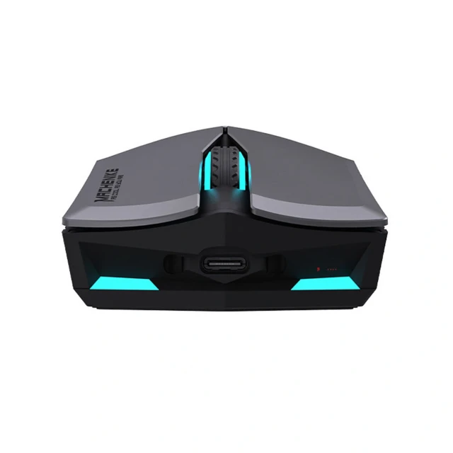 Ігрова миша Machenike M721 бездротова 10000 DPI з RGB-підсвіткою Black (6978532800518)