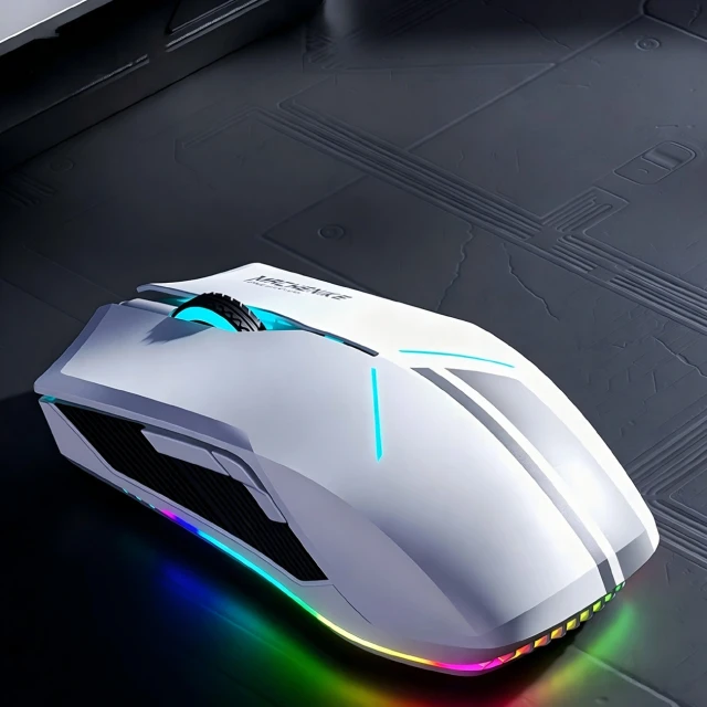 Миша Machenike M721 White (6978532800525)