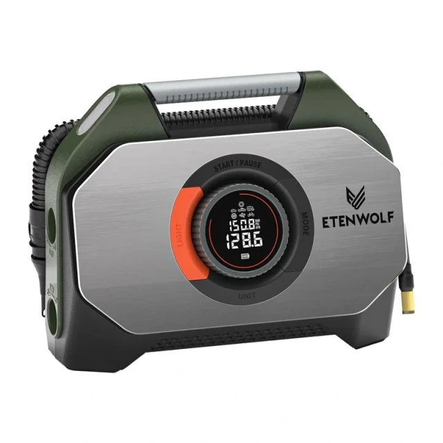 Компресор автомобільний Etenwolf S7 11.03bar 38400mAh (6978763360041)
