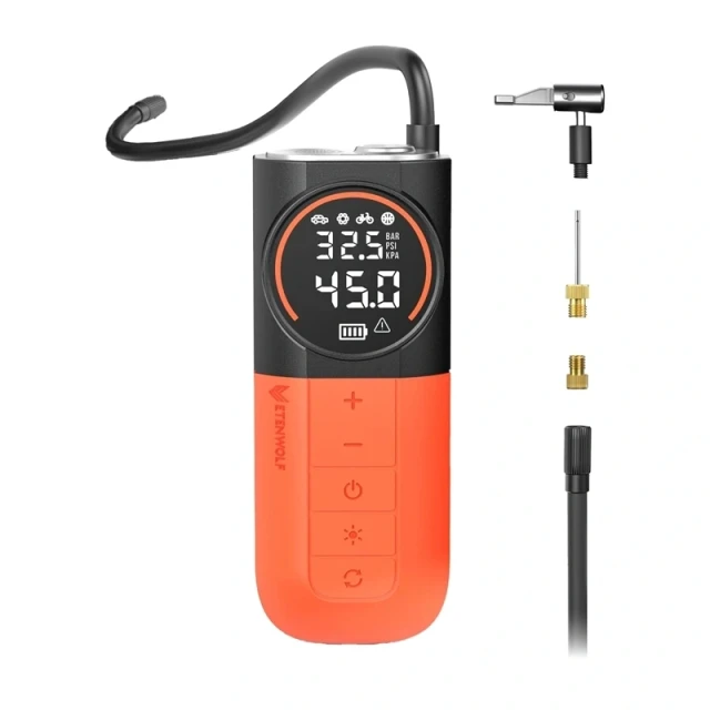 Автомобільний компресор Etenwolf S1 11.03bar 5200mAh (6978763360362)