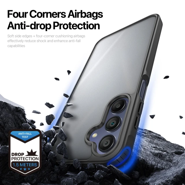 Чохол Dux Ducis Yind для Samsung Galaxy A17 5G Black (6978943380142)