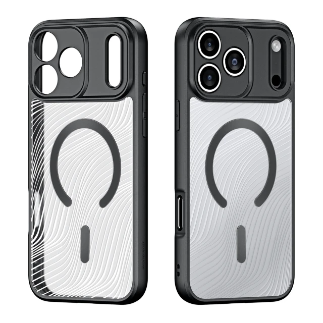 Чехол Dux Ducis AIMO Mag для iPhone 17 Pro Black with MagSafe (6978943380241)