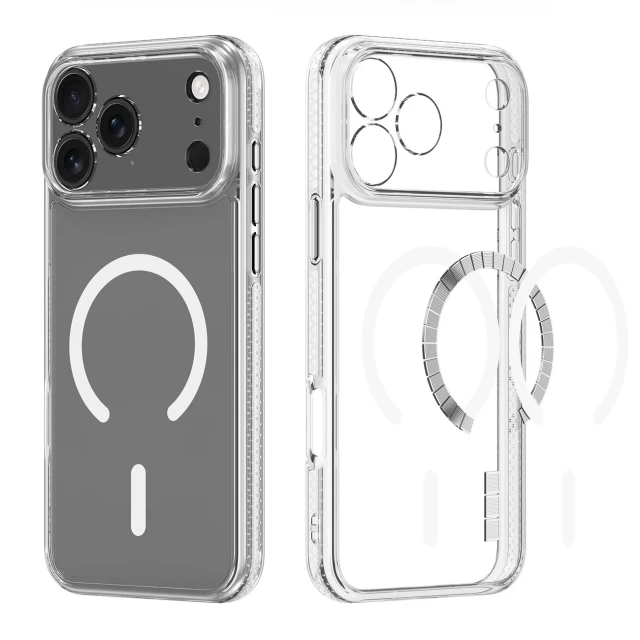 Чехол Dux Ducis Clin Mag для iPhone 17 Pro Transparent with MagSafe (6978943380265)