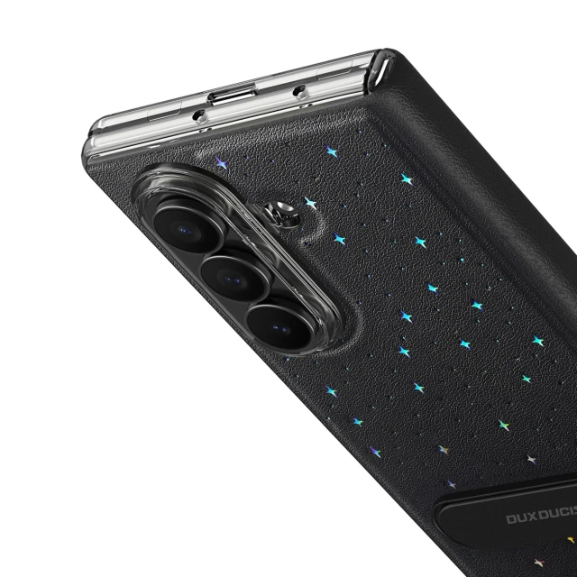 Чохол Dux Ducis Stex для Samsung Galaxy Z Fold 7 з підставкою 360° Чорний (6978943382511)