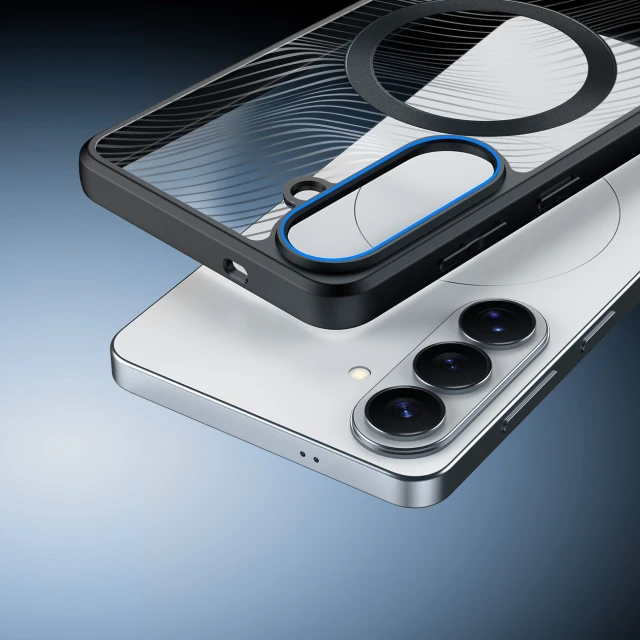 Чохол Dux Ducis Aimo Mag для Samsung Galaxy S26 Чорний with MagSafe (6978943383877)