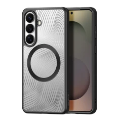 Чехол Dux Ducis Aimo Mag для Samsung Galaxy S26 Plus Черный with MagSafe (6978943383884)