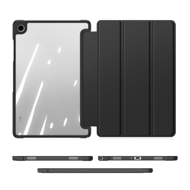 Чохол Dux Ducis Toby з відкидною кришкою для Samsung Galaxy Tab A11 Plus/A9 Plus чорний (6978943384195)