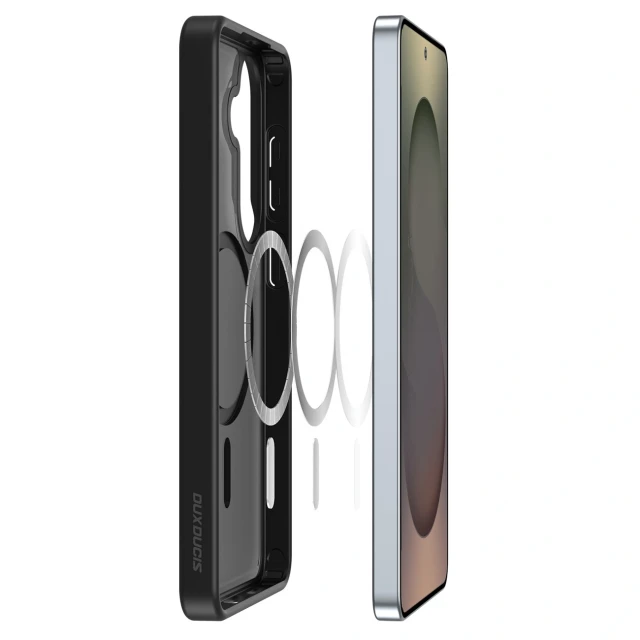 Чехол Dux Ducis Yind для Samsung Galaxy S26 Plus Black with MagSafe (6978943384799)
