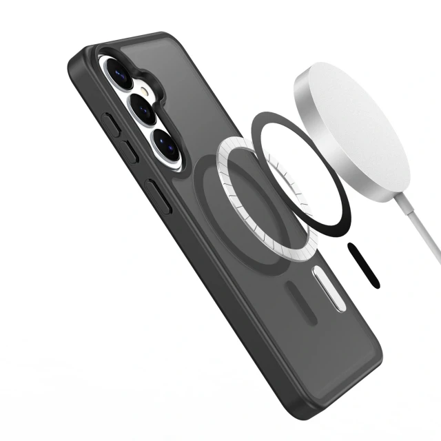 Чехол Dux Ducis Yind для Samsung Galaxy S26 Plus Black with MagSafe (6978943384799)
