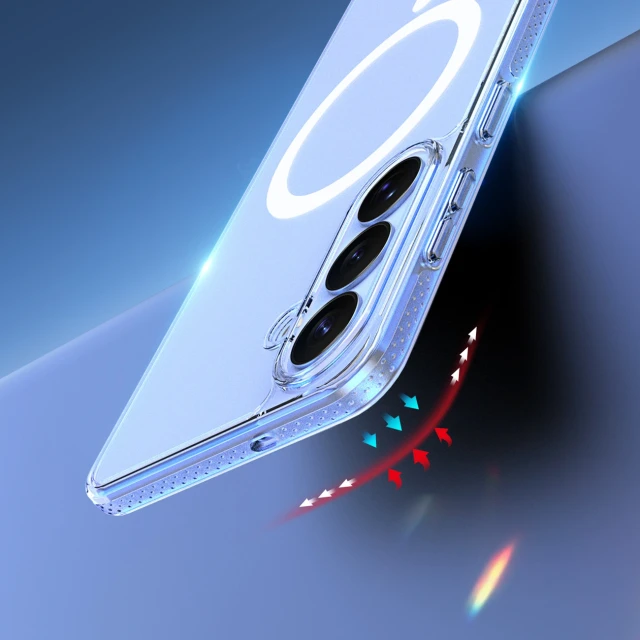 Чохол Dux Ducis Clin Mag для Samsung Galaxy S26 прозорий with MagSafe (6978943385048)